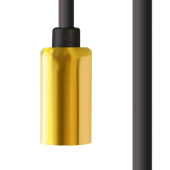 Кабель черный 7 м. Nowodvorski Система Cameleon (Камелеон) Серия Cable (Кейбл), Цвет Black/Brass (Черный/Латунь) арт. 8615