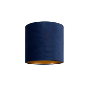 Абажур Nowodvorski Система Cameleon (Камелеон) Серия Barrel Wide S (Баррел Уайд S), Цвет Navy Blue/Gold (Темно-синий/Золото) арт. 8514