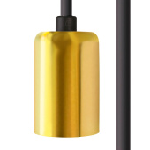 Кабель черный 1,5 м. Nowodvorski Система Cameleon (Камелеон) Серия Cable (Кейбл), Цвет Black/Brass (Черный/Латунь) арт. 8666
