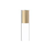 Плафон Nowodvorski Система Cameleon (Камелеон) Серия Cylinder M (Цилиндр M), Цвет Transparent/Brushed gold (Прозрачный/Матовое золото) арт. 12053