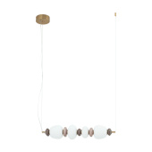 Подвесной светильник Nowodvorski Серия Ceramic Led (Керамик Лед) Цвет Gray/Brown/White Серый/Коричневый/Белый) арт. 11700