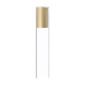 Плафон Nowodvorski Система Cameleon (Камелеон) Серия Cylinder L (Цилиндр L), Цвет Transparent/Brushed gold (Прозрачный/Матовое золото) арт. 12048