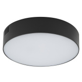 Потолочный cветильник Nowodvorski Серия Lid Round Led (Лид Раунд Лед) Цвет Black (Черный) арт. 10416