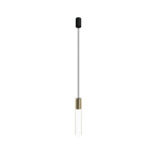 Подвесной светильник Nowodvorski Серия Cylinder L (Цилиндр L) Цвет Brass/Black (Латунь/Черный) арт. 7867