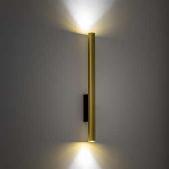 Настенный светильник Nowodvorski Серия Fourty Wall XL (Форти Уолл XL) Цвет Brass/Black (Латунь/Черный) арт. 10760