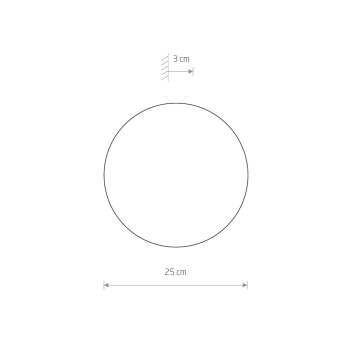 Настенный светильник Nowodvorski Серия Ring Led M (Ринг Лед M) Цвет White (Белый) арт. 7638