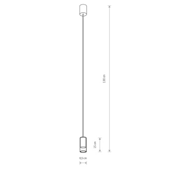 Подвесной светильник Nowodvorski Серия Cylinder S (Цилиндр Эс) Цвет Brass/Black (Латунь/Черный) арт. 7870