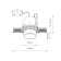 Спот встраиваемый Nowodvorski Серия Mono Slide Trimless (Моно Слайд Тримлесс) Цвет Satine Chocolate (Сатиновый Шоколад) арт. 10806