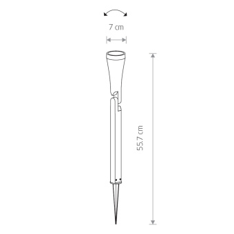 Ландшафтный светильник Nowodvorski Ottawa 9561