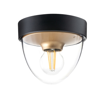Настенно-потолочный светильник Nowodvorski Серия Nook (Нук) Цвет Gold/Black Золото/Черный) арт. 7976