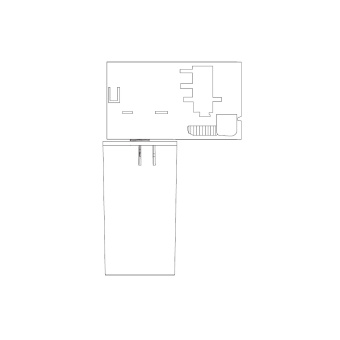 Основание для светильника Nowodvorski Система Cameleon (Камелеон) Серия Adapter Ctls (Адаптер СиТиЭлЭс), Цвет White (Белый) арт. 8282
