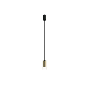 Подвесной светильник Nowodvorski Серия Cylinder S (Цилиндр Эс) Цвет Brass/Black (Латунь/Черный) арт. 7870