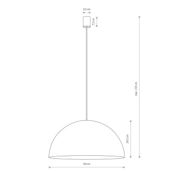 Подвесной светильник Nowodvorski Hemisphere Hit L 10703