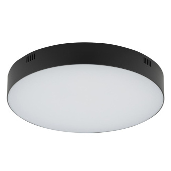 Потолочный cветильник Nowodvorski Серия Lid Round Led (Лид Раунд Лед) Цвет Black (Черный) арт. 10418